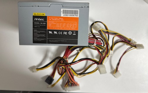 Antec 380 380w atx power - su-380,