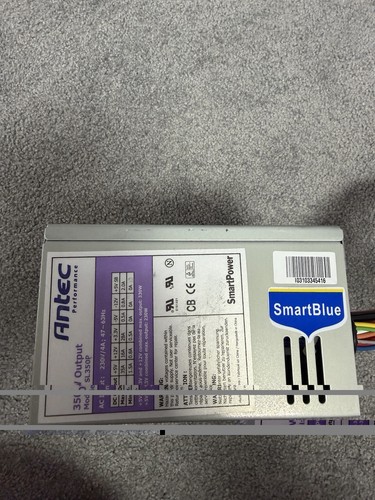 Antec smart blue 350 watt - antec, psu