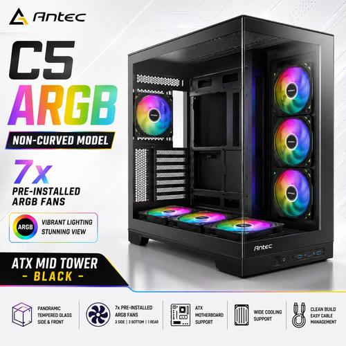 Antec argb atx - c5, mid
