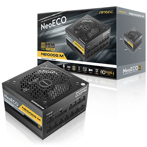 New antec ne1000g atx - new, m