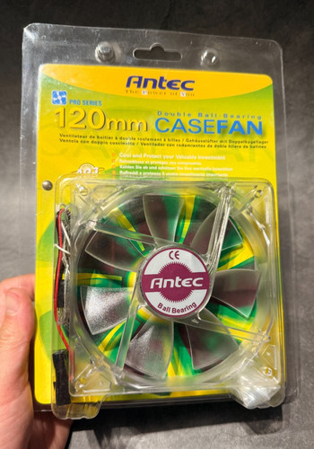 Antec 120mm case - 120mm, fan