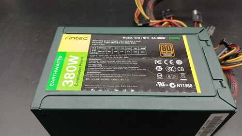 Antec 380d green - antec, atx