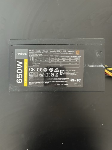 Antec vpf650 power supply 650w - antec,