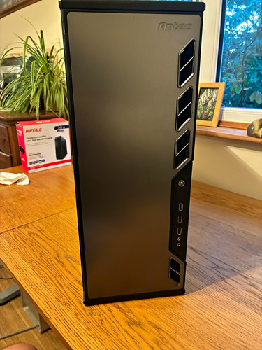 Antec design black atx - design, mid