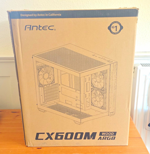 Antec cx600m wood argb mini - wood,